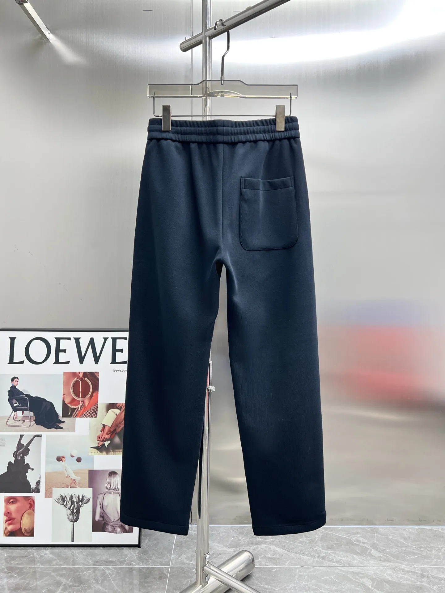 P300 NEW2025 Autumn and Winter New Casual Pants Exclusive Customized Fabric Color: Black and Blue SIZE: M-4XL